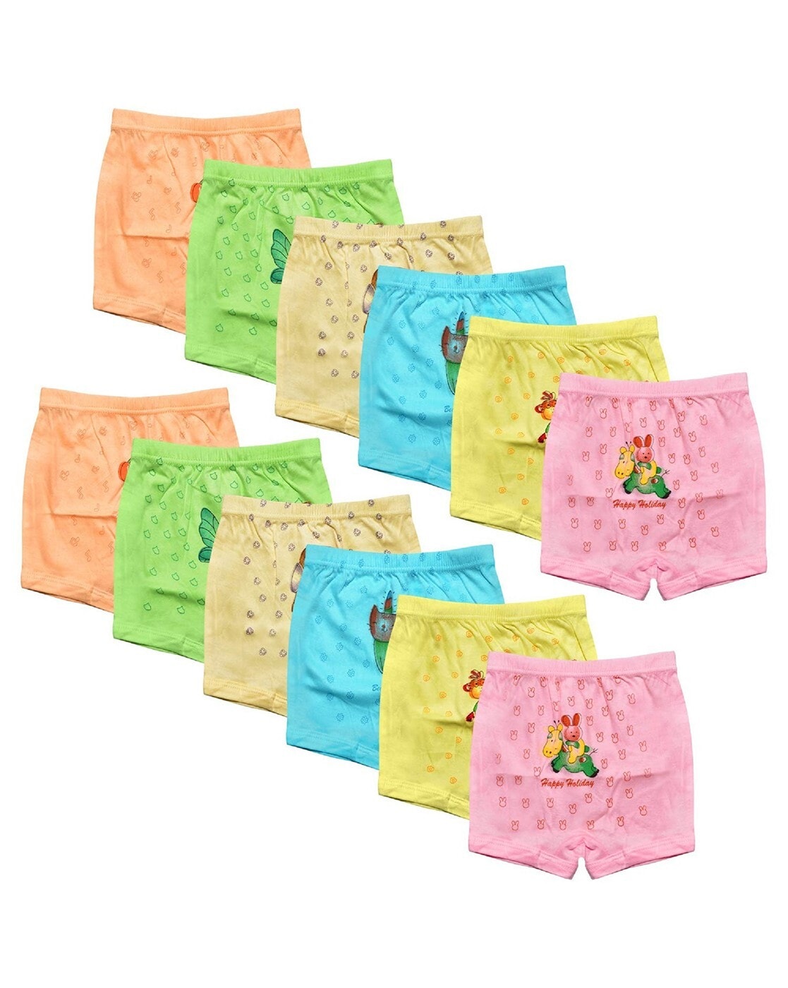 Buy Multicolored Panties & Bloomers for Girls by BABA & BABY