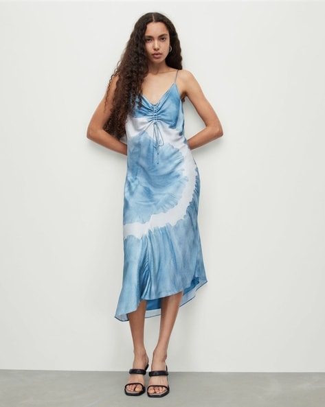 All saints shop tie dye dress