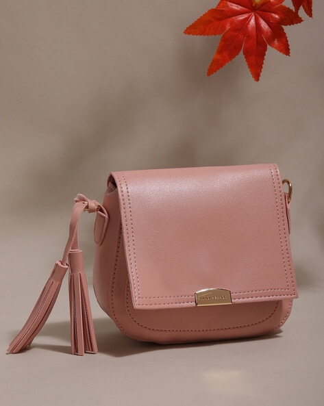 Buy Pink Handbags for Women by Lino Perros Online Ajio