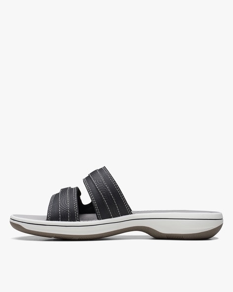 Buy Black Flat Sandals for Women by CLARKS Online Ajio