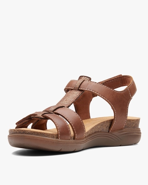 Clarks Lexi Qwin Sandal Black Leather (Women's) | Mar-Lou Shoes