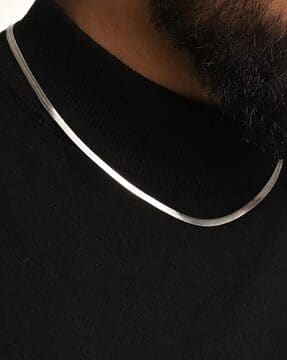 Buy Silver Chains for Men by Palmonas Online