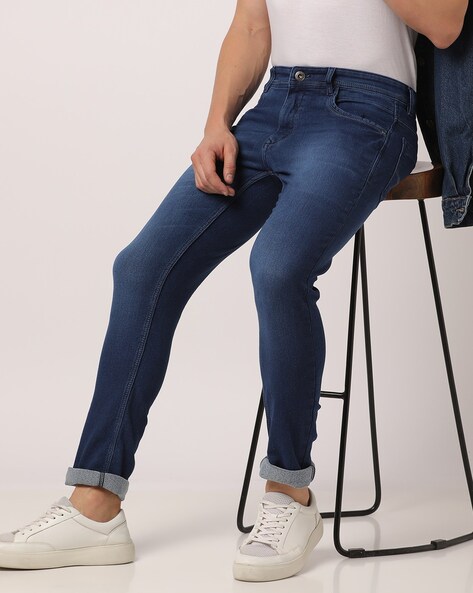 Breakpoint Mid-Wash Slim Fit Jeans