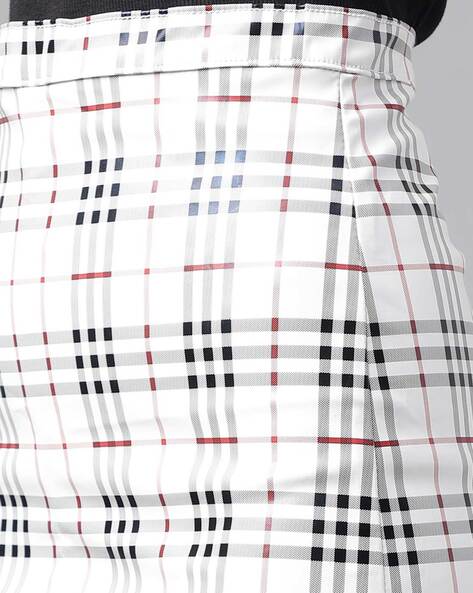 スカート BURBERRY Women Skirts 8067787OPTICWHITE White Burberry Lace high-waisted Midi Skirt | White | FARFETCH PL