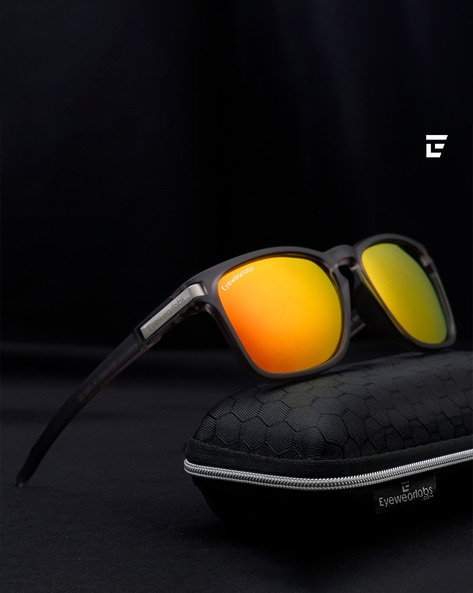 Buy Batman Skull Orange Mirror Stylish Sunglasses for Men at Eyewearlabs  UAE – OKNO Lifestyles