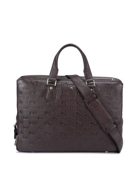 Buy Brown Laptop Bags for Men by Da Milano Online