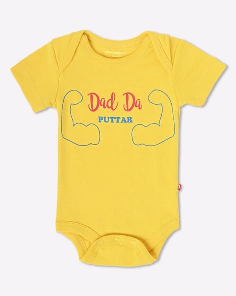 Graphic Print Organic Cotton Bodysuit