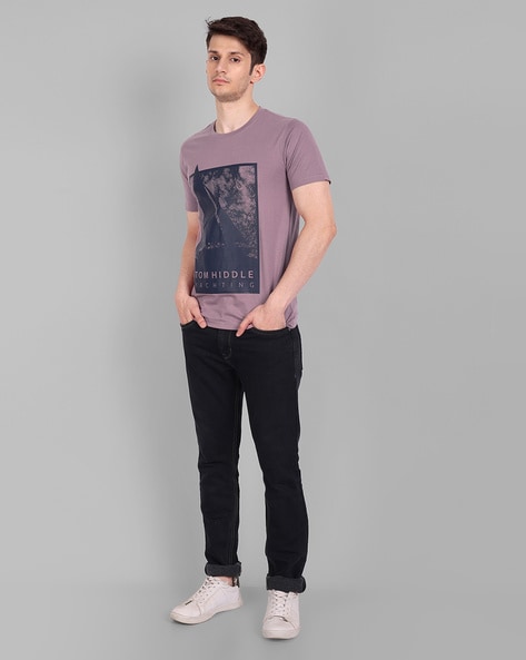 Buy Purple Tshirts for Men by TOM HIDDLE Online