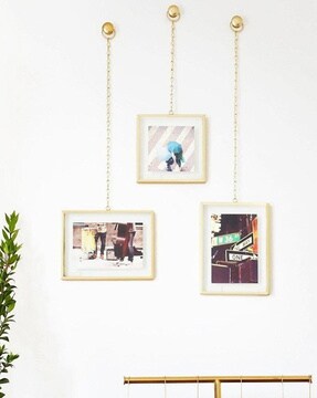 Umbra Fotochain Gallery Wall Picture Frame, Set of 3 