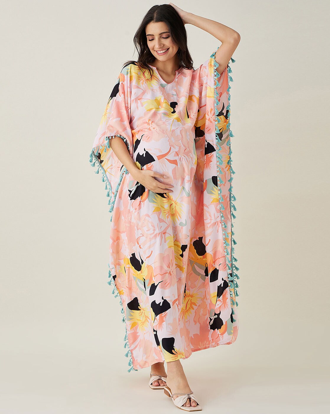 Buy Pink Nightshirts&Nighties for Women by The Kaftan Company Online