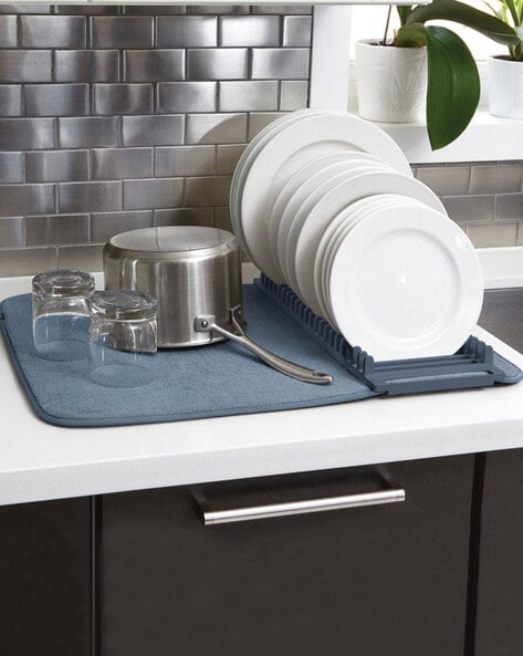 UDry Peg Dish Rack with Mat