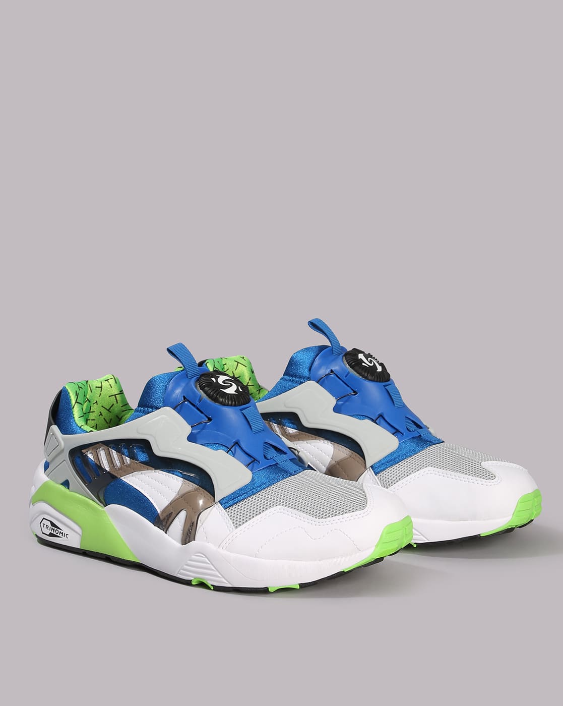 Buy Puma Men Disc Blaze OG Slip-On Sneakers Multicoloured Color