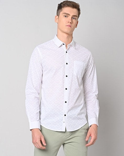 White Shirts For Men on Sale - Buy Mens Dresses Online - AJIO