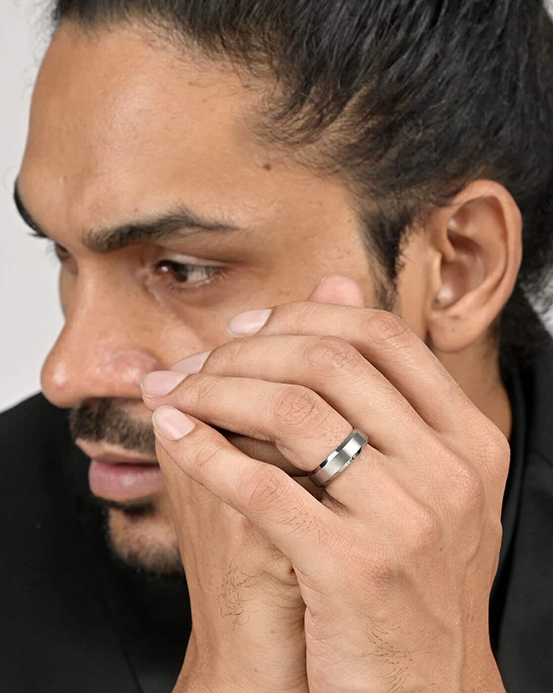 Mens Rings Mood Ring Wedding Band Buy Silver-Toned Rings For Men