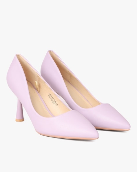 Fabric Womens Purple Shoes, Casual Shoe, Heels at Rs 205/pair in New Delhi  | ID: 2852951610697