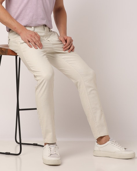 Buy Highlander Flint Stone Loose Fit Solid Casual Trouser for Men Online at  Rs.729 - Ketch