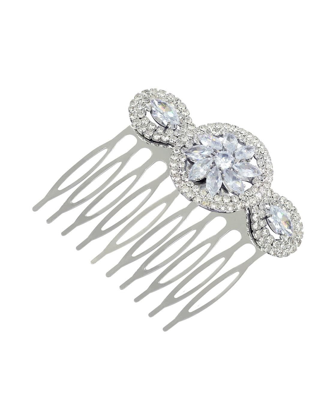 Buy Silver Hair Accessories for Women by Saiyoni Online | Ajio.com