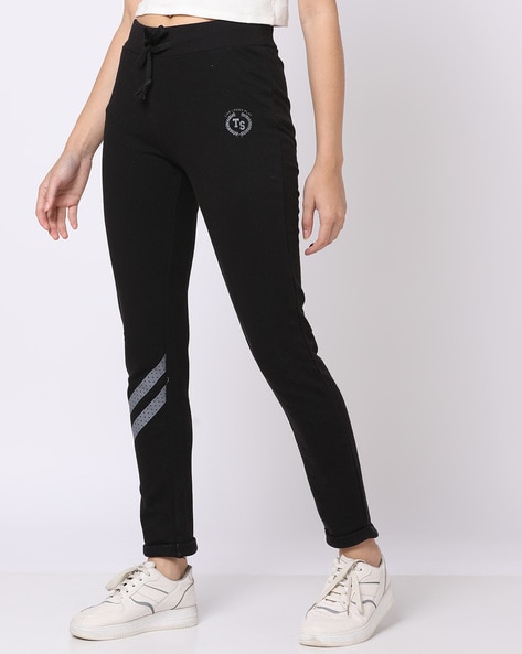 Buy Black Track Pants for Women by Defacto Online | Ajio.com
