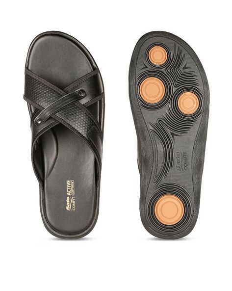 Buy BATA Mens GLANCE TR E Black Sandal at Amazon.in