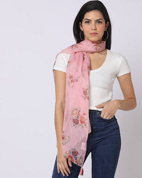 Floral scarf best sale