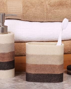 home centre Colourblock Polyresin Tooth Brush Holder-picture-11