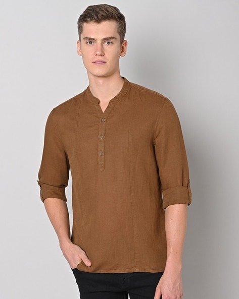 Buy Brown Shirts for Men by Marks & Spencer Online