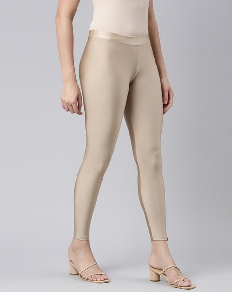 Shimmer Leggings with Elasticated Waist