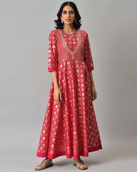 Buy Pink Dresses Gowns for Women by AURELIA Online Ajio