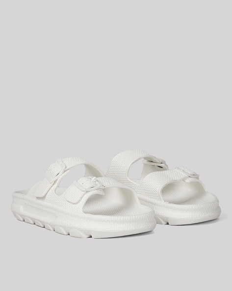 White color store sandals for mens