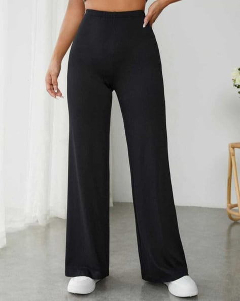 Buy Black Trousers & Pants for Women by BROADSTAR Online