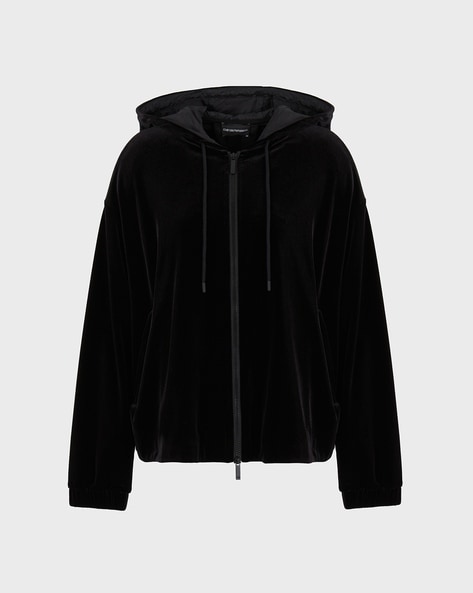 Armani deals velvet hoodie