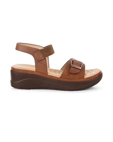 Buy Women Yellow Sandals Online - 779906 | Van Heusen