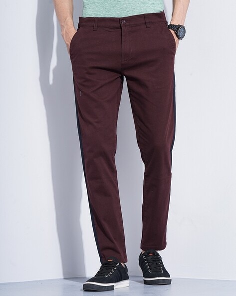 Aggregate 81+ burgundy pants mens latest - in.eteachers