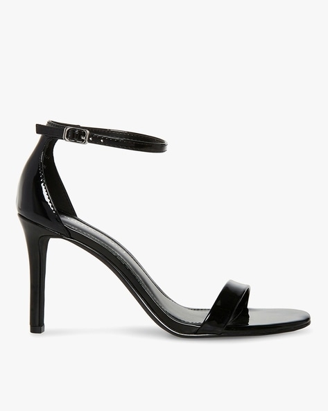 Buy Black Heeled Sandals for Women by STEVE MADDEN Online Ajio