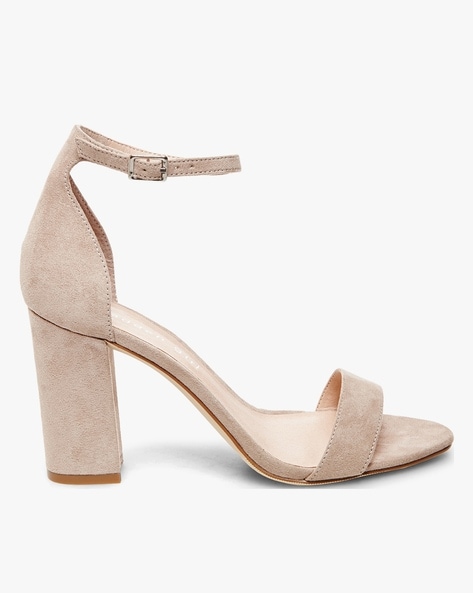 Blush 2025 heeled sandals