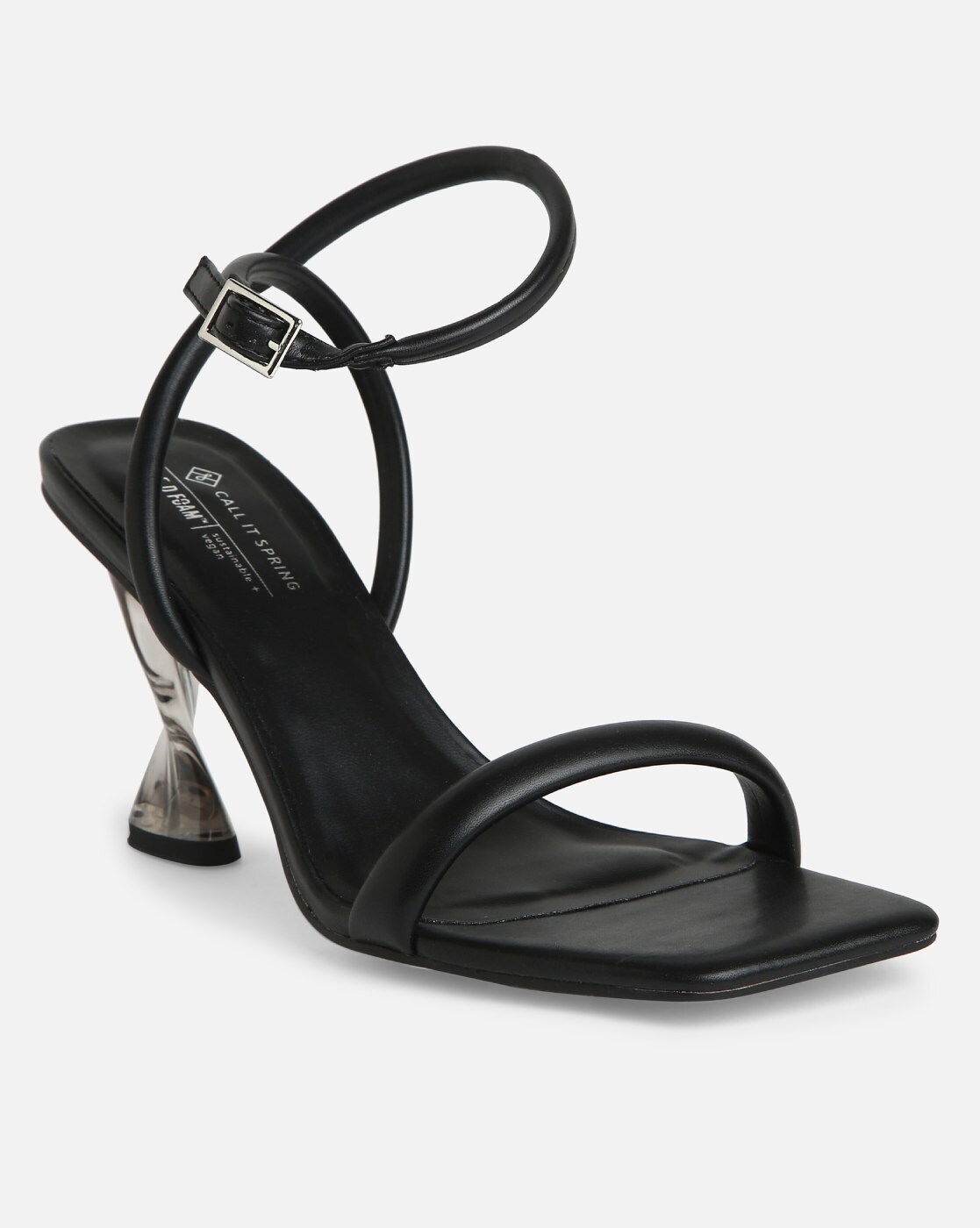 Call It Spring Rounkles Tie-Up Block-Heel Sandals - Macy's