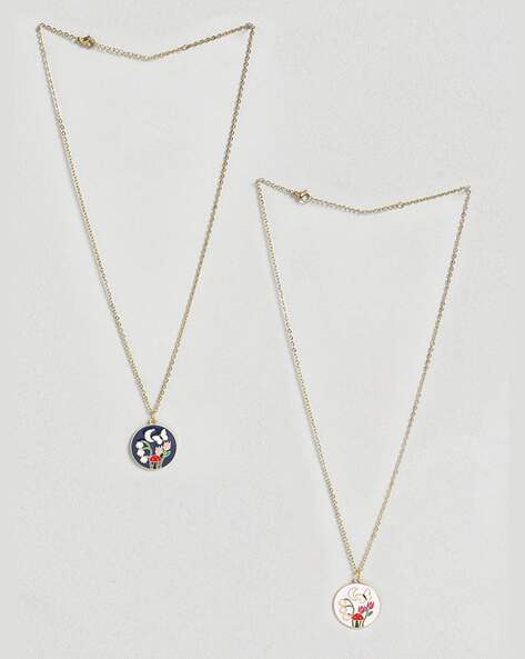 Kismet Two Ring Necklace | www.sparklingjewellery.com