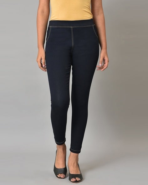Buy Blue Jeans & Jeggings for Women by AURELIA Online