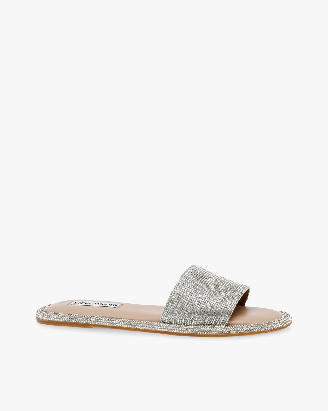 Amazon.com | Steve Madden Women's Juned Flip-Flop, Clear, 6 | Flats