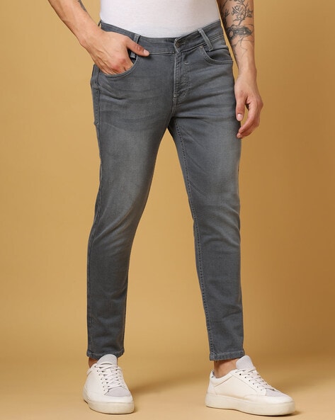 Mufti grey sale jeans