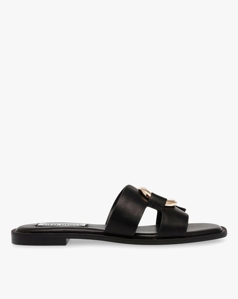 Steve madden sandals black new arrivals