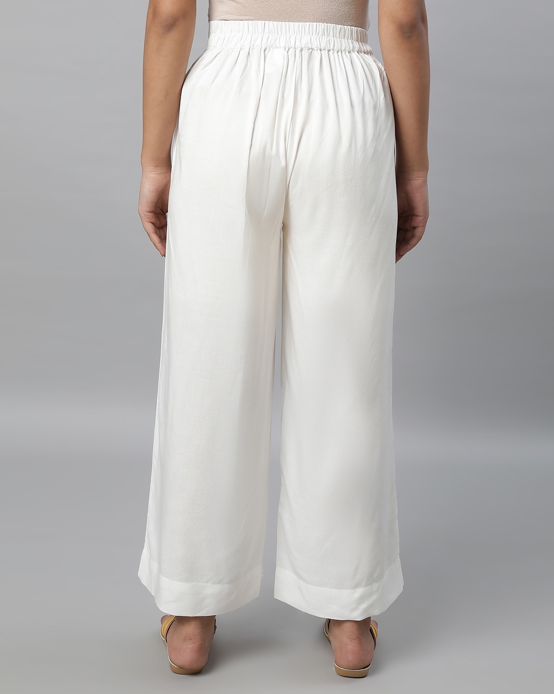 Buy White Pants for Women by AURELIA Online