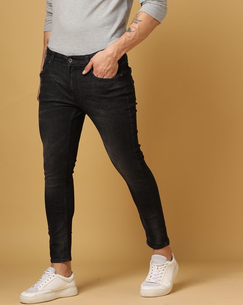 Buy online Mens Slim Fit Plain Jeans from Clothing for Men by V-mart for  ₹569 at 5% off | 2024 Limeroad.com