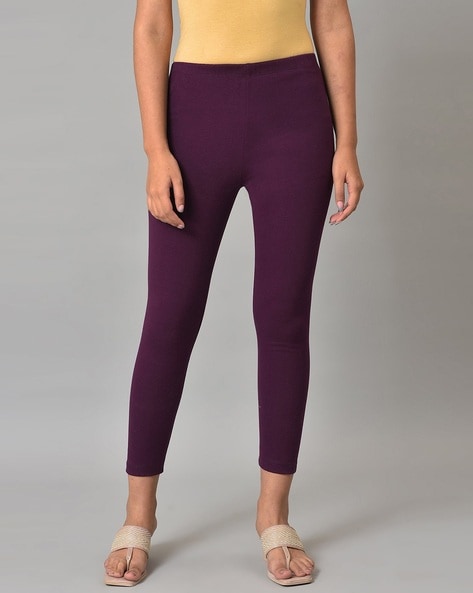 Onzie Royal Yoga Leggings In Black And Purple | ASOS