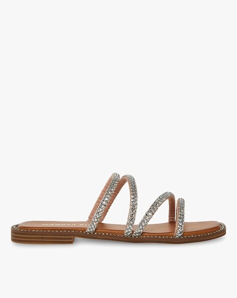 Buy Clear Flat Sandals for Women by STEVE MADDEN Online Ajio