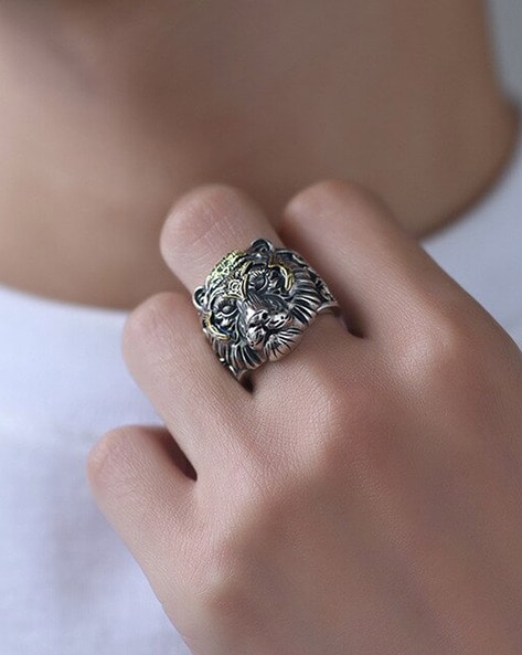 Opening Adjustable Ring Alloy Branch Owl Ring Fashion - Temu