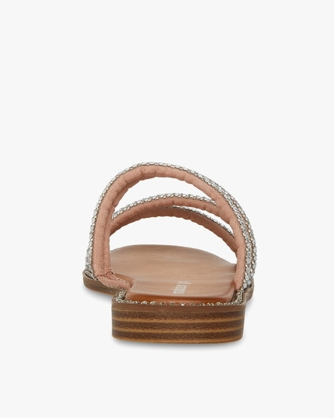 Steve madden discount embellished flat sandals