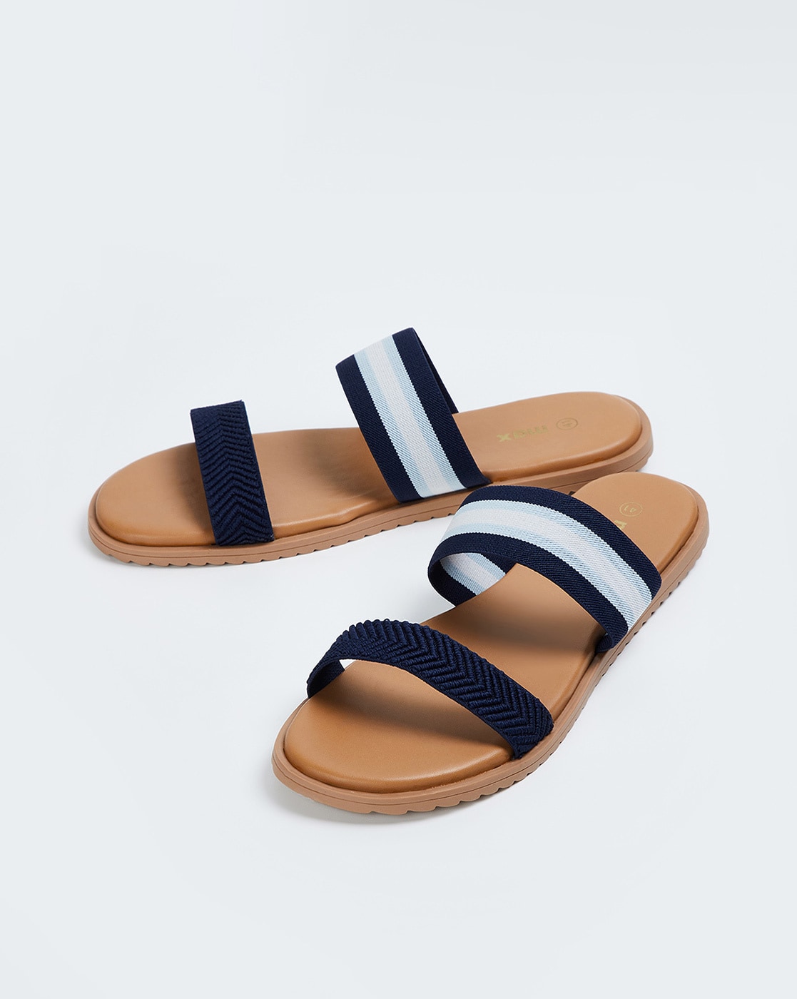 Bata Blue Flat Sandals For Women (F561907400, Size:3) in Gurgaon at best  price by Bata India Ltd - Justdial