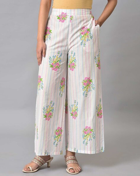 Buy Green Trousers & Pants for Women by Twin Birds Online | Ajio.com