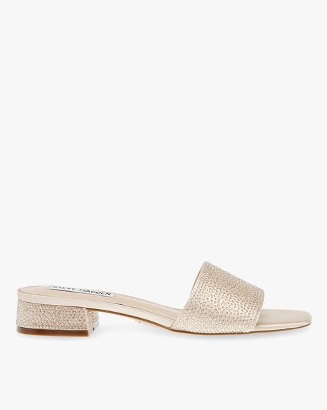 Steve madden glitter sandals new arrivals